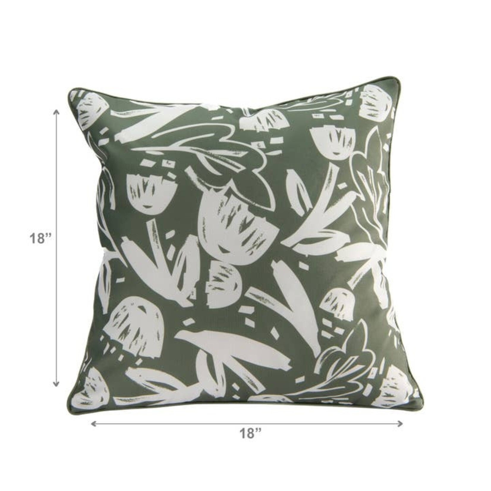 Outdoor Waterproof Cushion Charm - Green