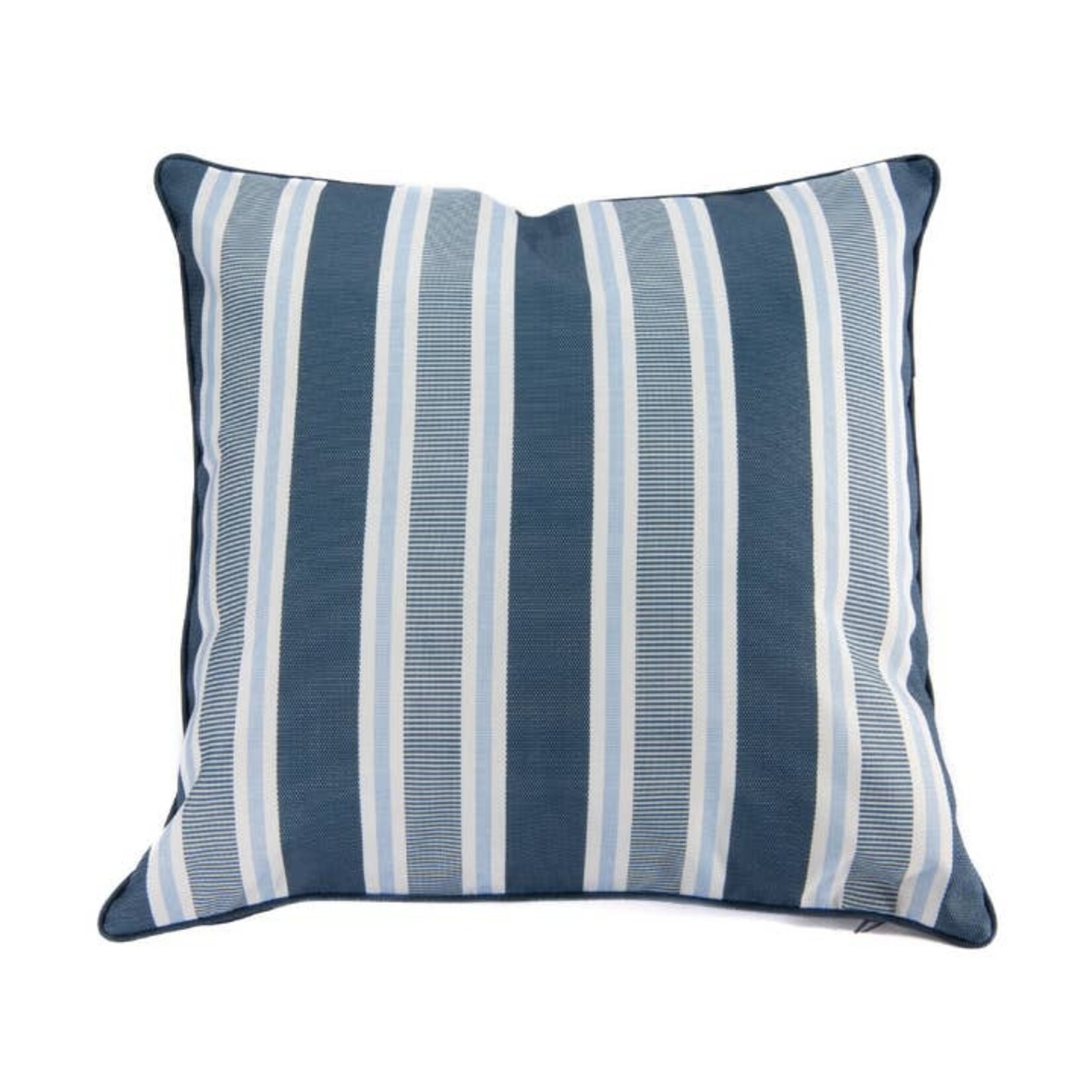 Outdoor Waterproof Cushion - Blue Stripes