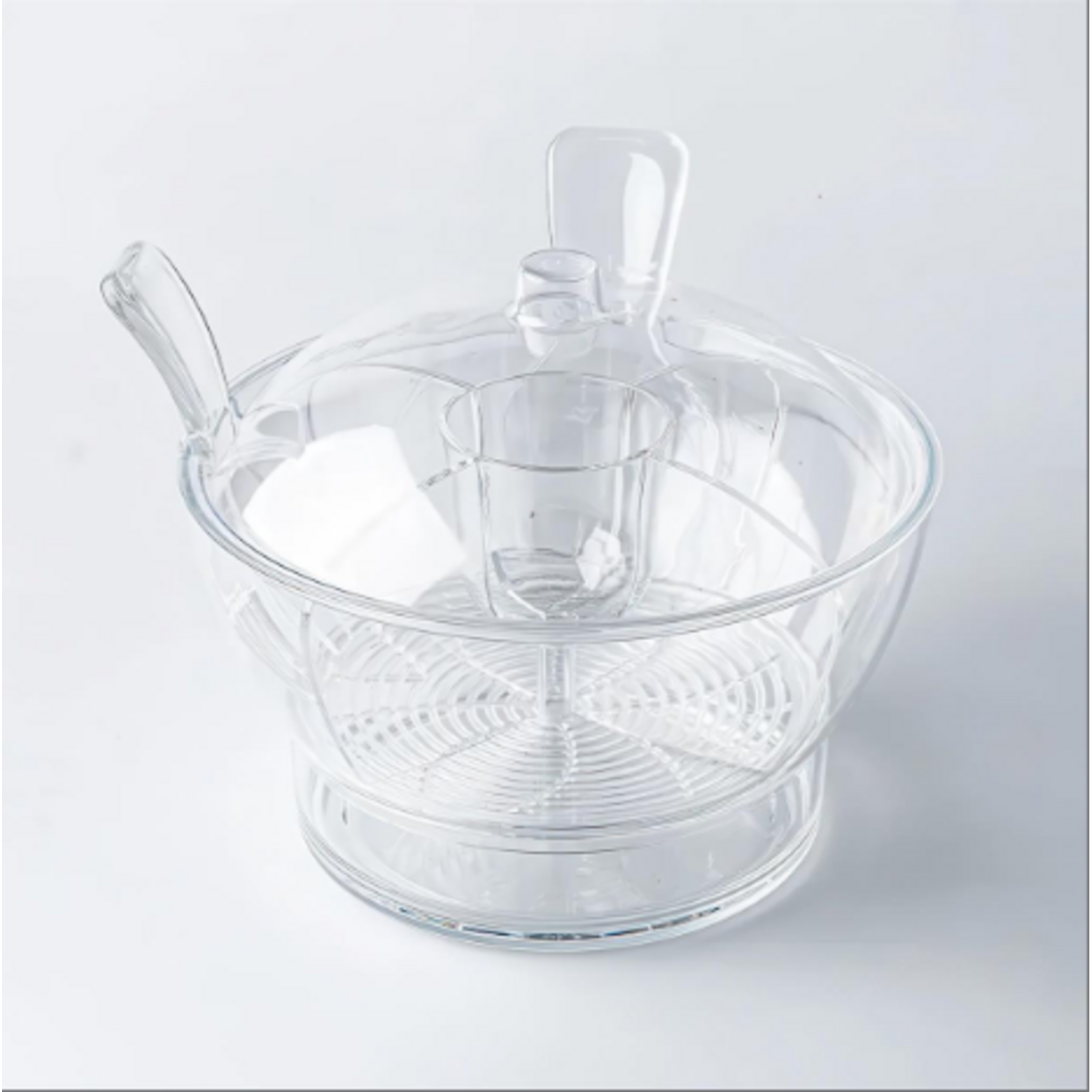 Chill It Clear Serving Bowl & Servers Set