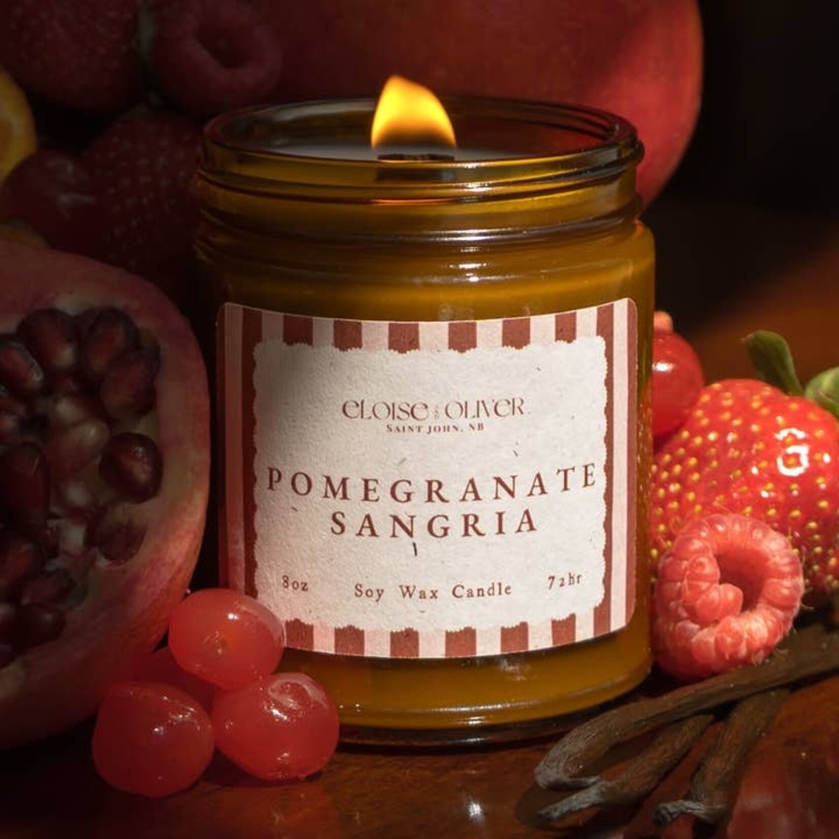 8oz *Summer* Pomegranate Sangria Candle