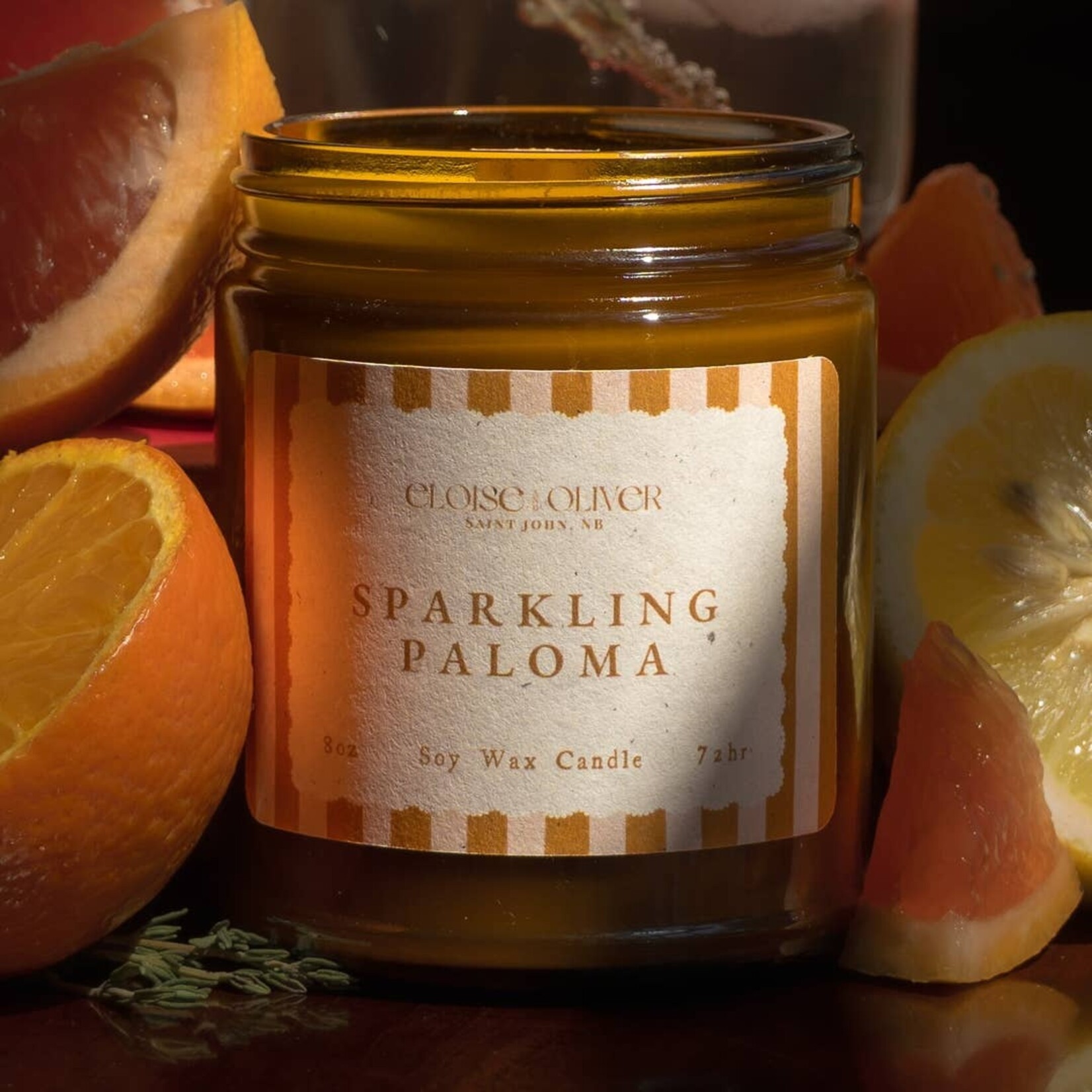 8oz *Summer* Sparkling Paloma Candle