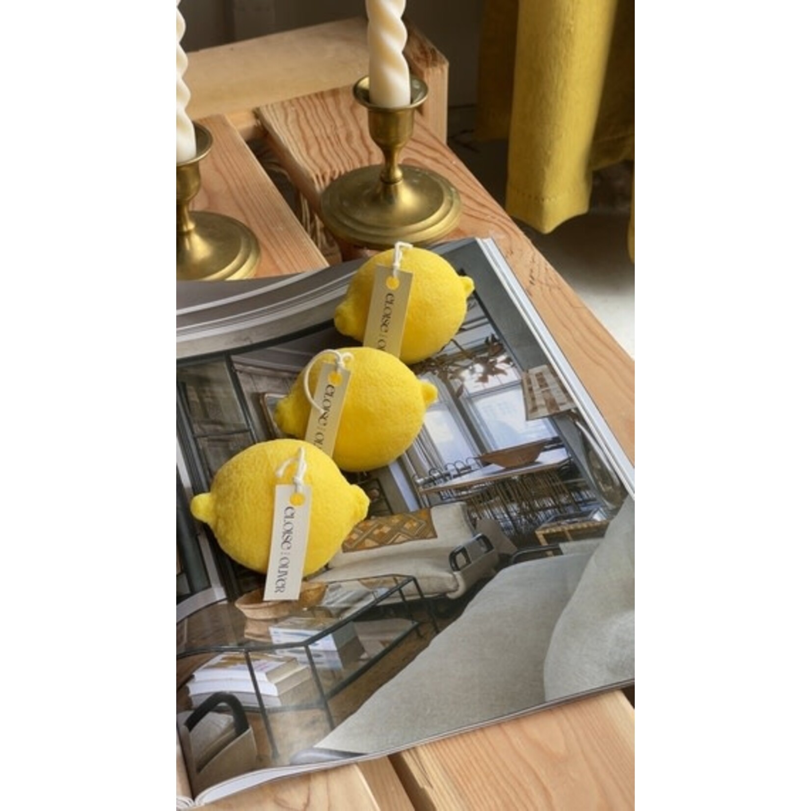 Lemon Candle