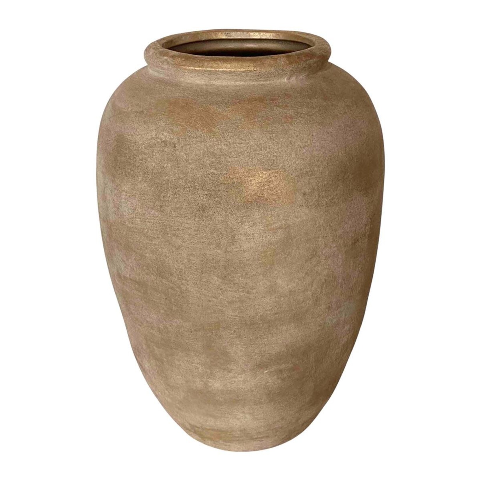 Country Grden Pottery Vase 9.8" x 14.9"