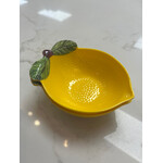 Melamine Pinch Bowl Lemon 5x4 Yellow