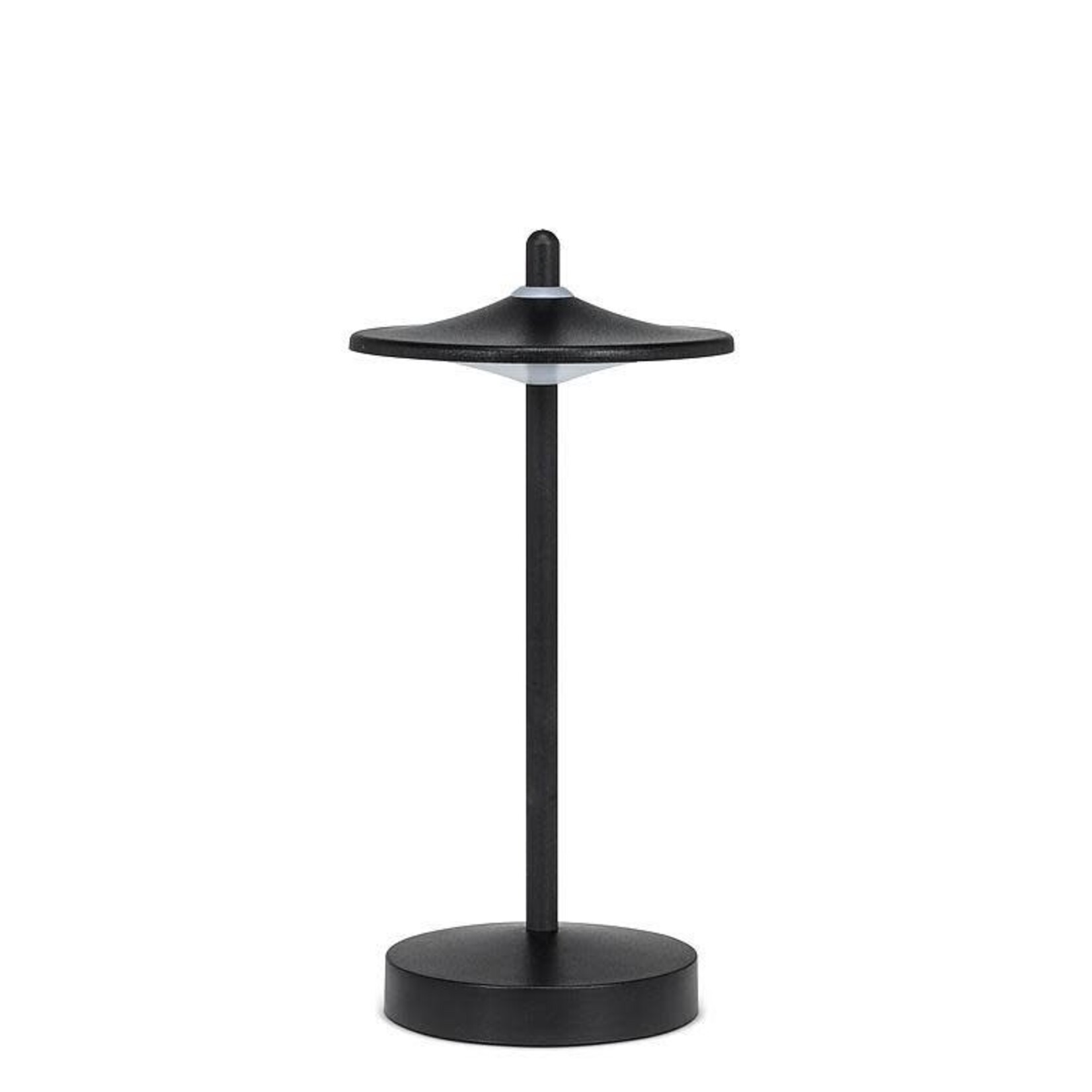 Disc Shade Mini Black LED Light