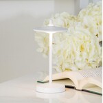 Disc Shade Mini LED Light - White