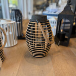 MDF - Rattan Lantern Oval 7.5 x 11"