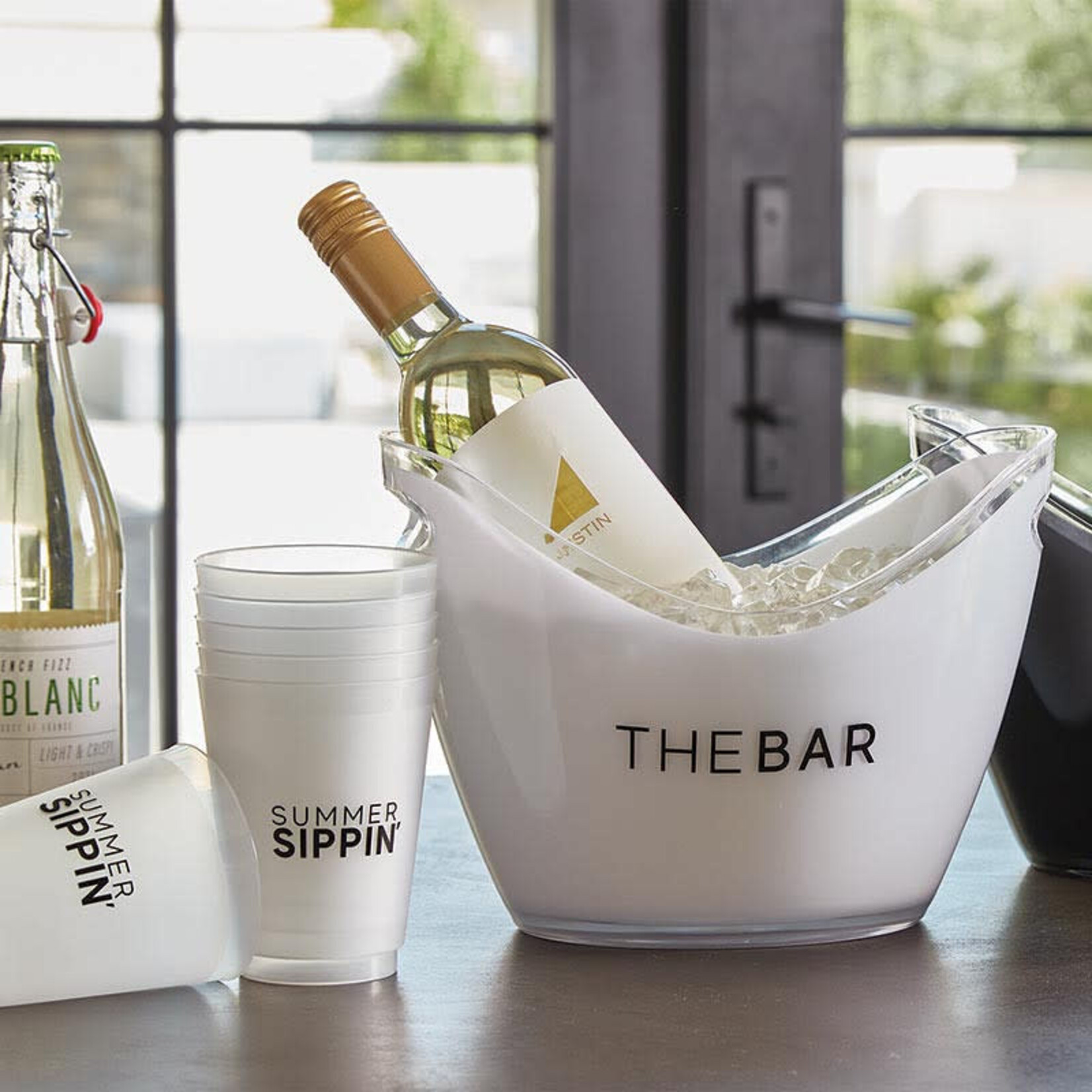 Acrylic Beverage Bucket - The Bar
