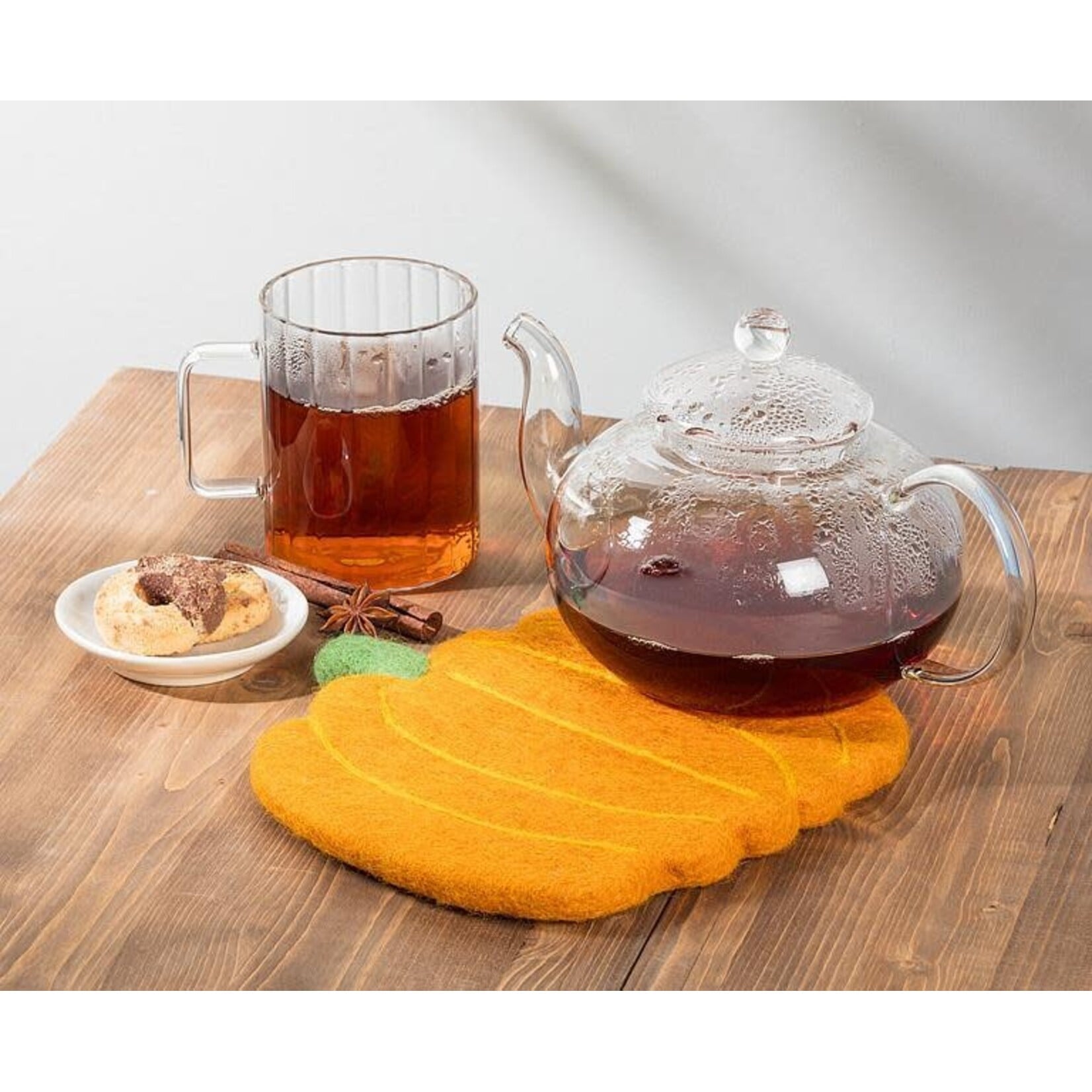 Pumpkin Trivet - Orange