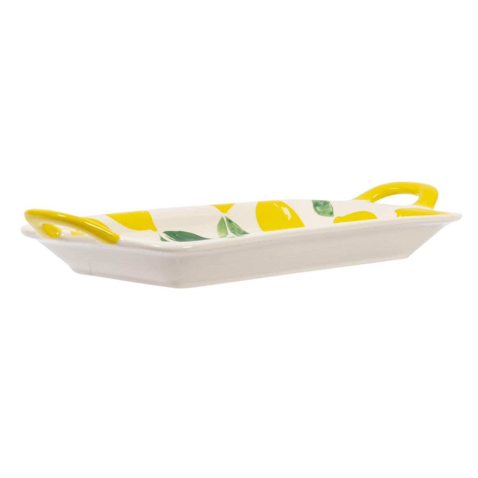 Lemons Handled Tray Dish