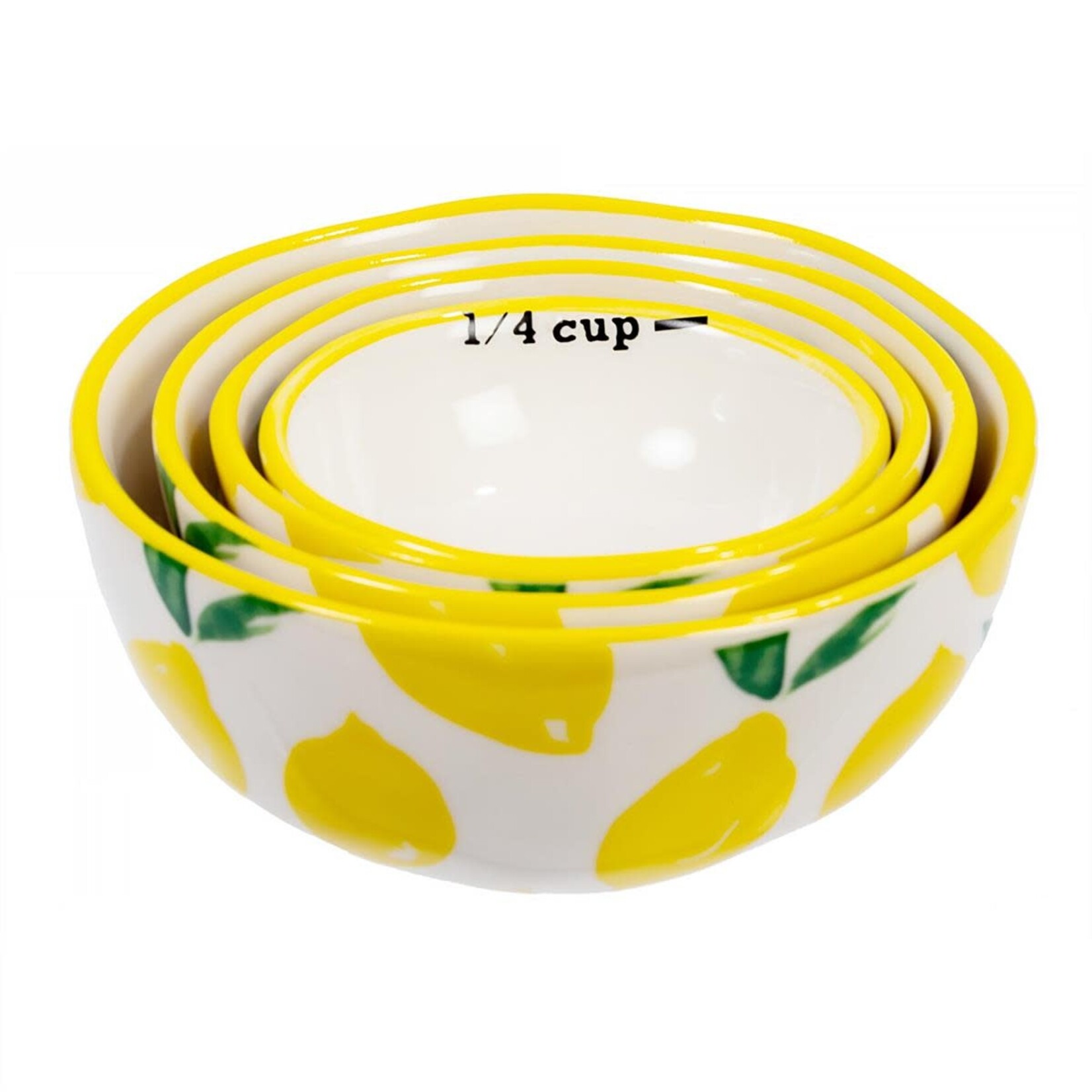 Lemons Set/4 Measuring Cups
