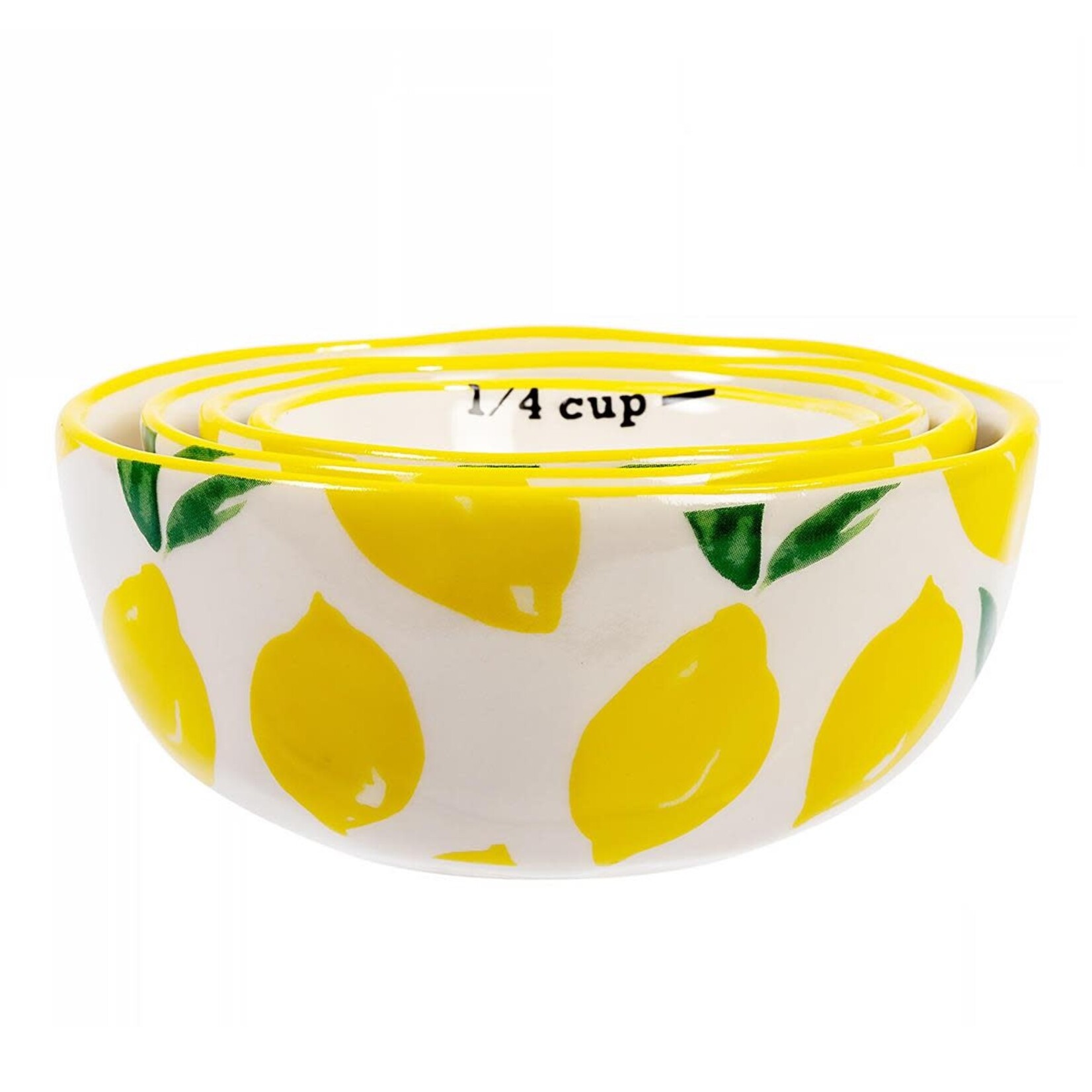 Lemons Set/4 Measuring Cups