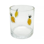 Lemons Pressed Glass Tumbler