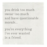 Cocktail Napkins - Questionable