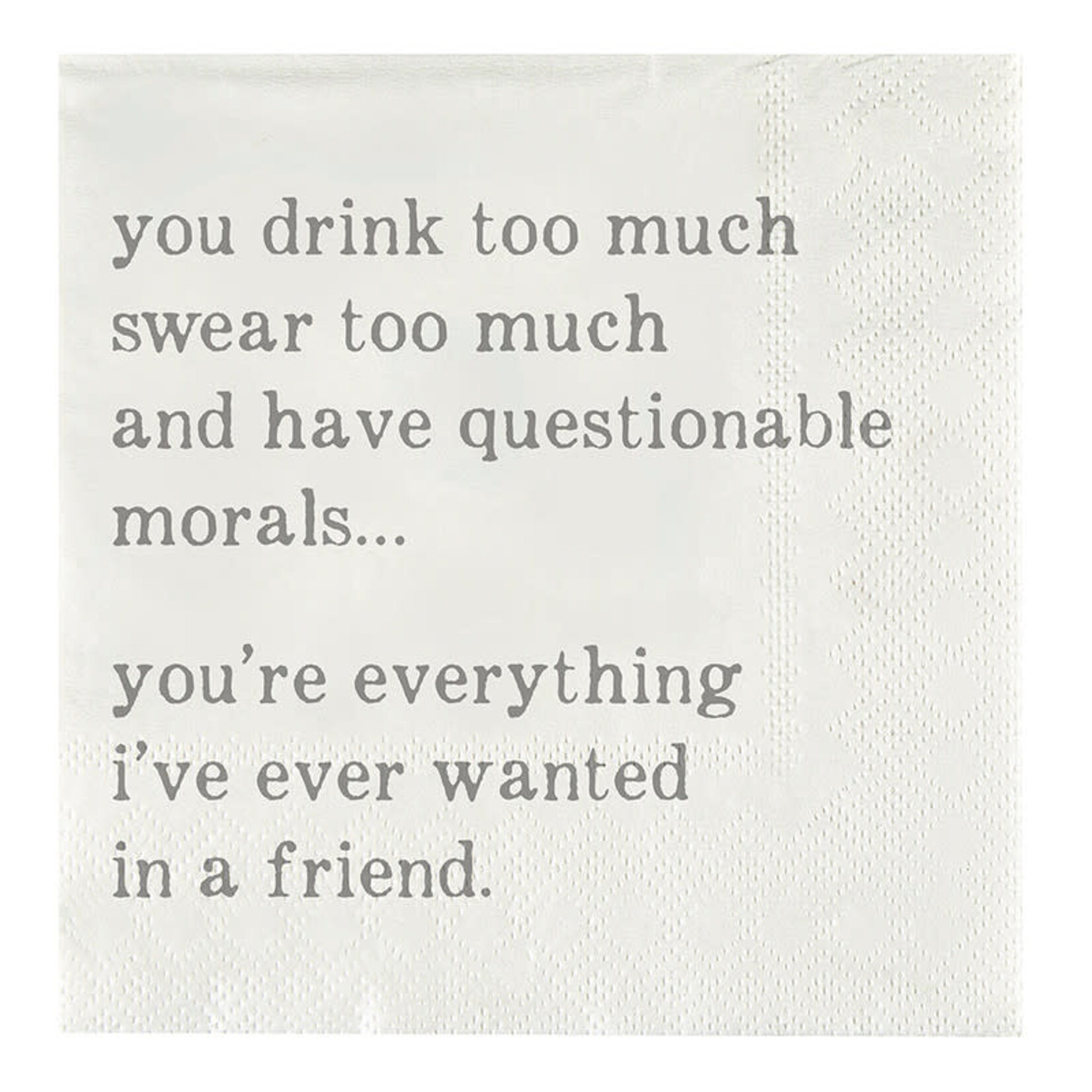 Cocktail Napkins - Questionable