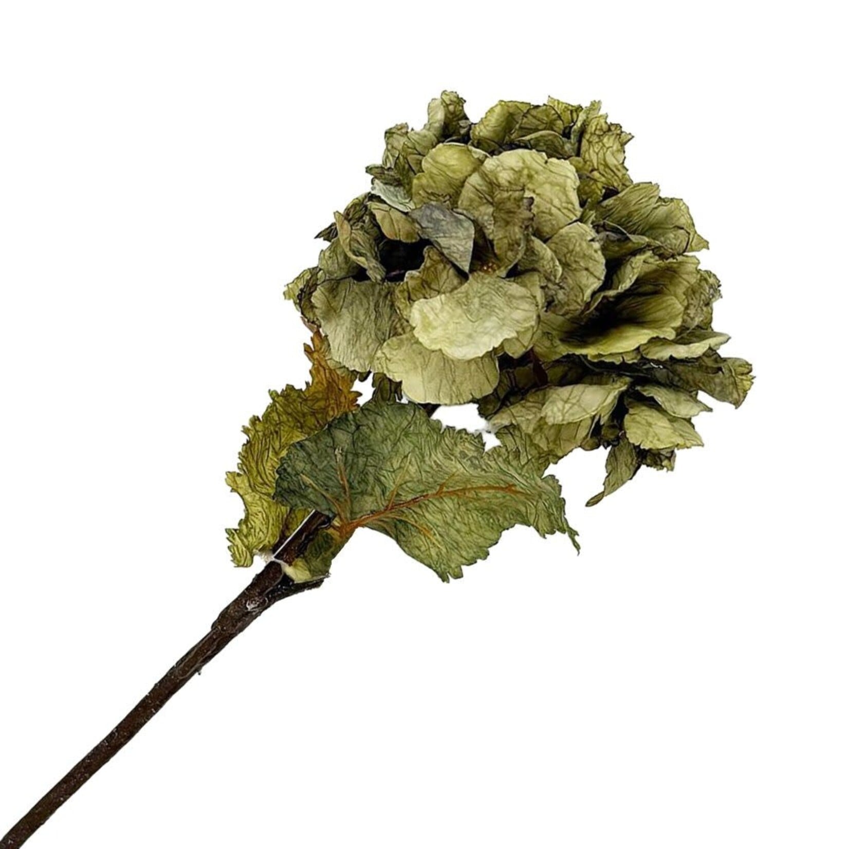 FALL STEM HYDRANGEA DRIED LOOK 22″ SAGE GREEN VINTAGE