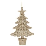 Glitter Holiday Tree Ornament