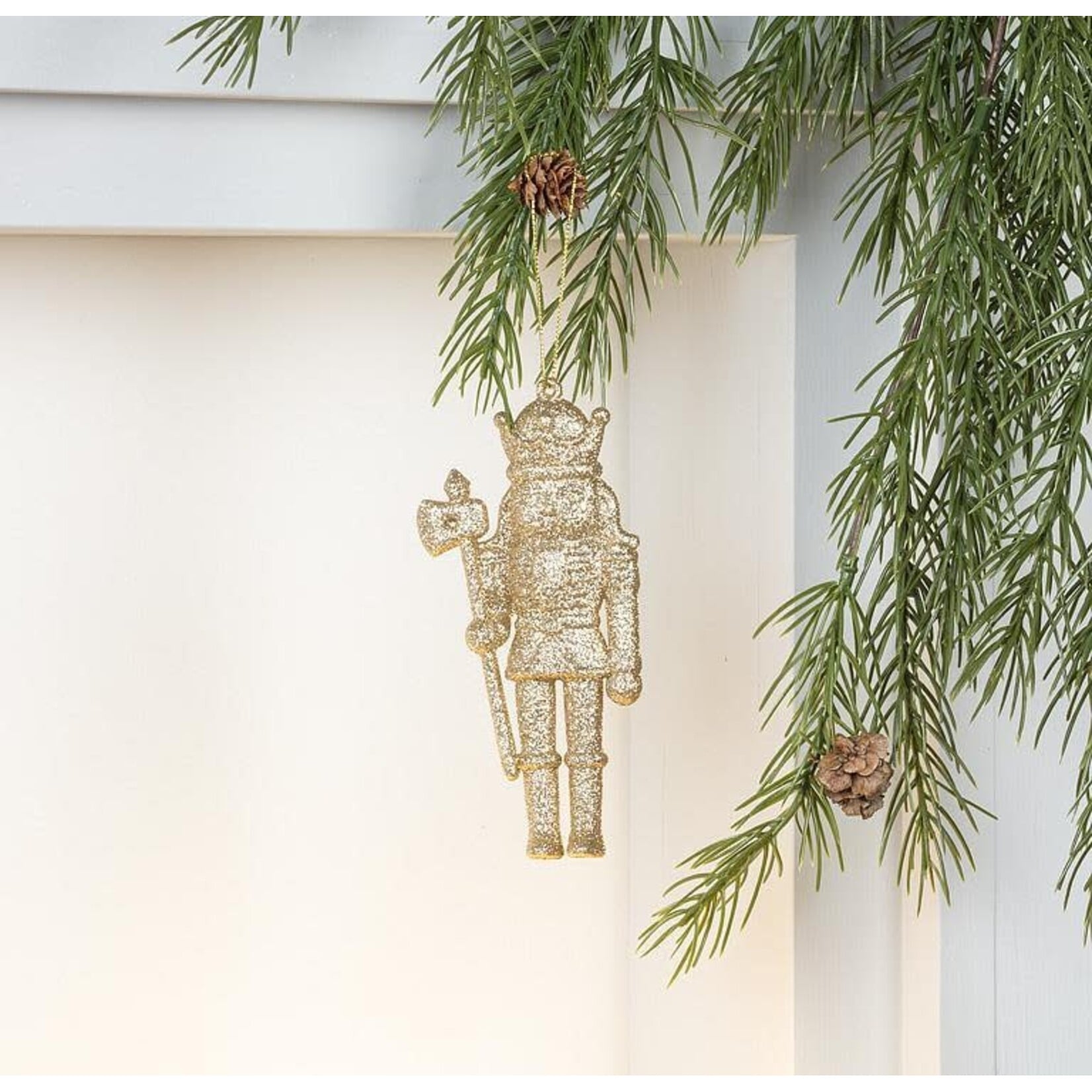 Glitter Nutcracker Ornament