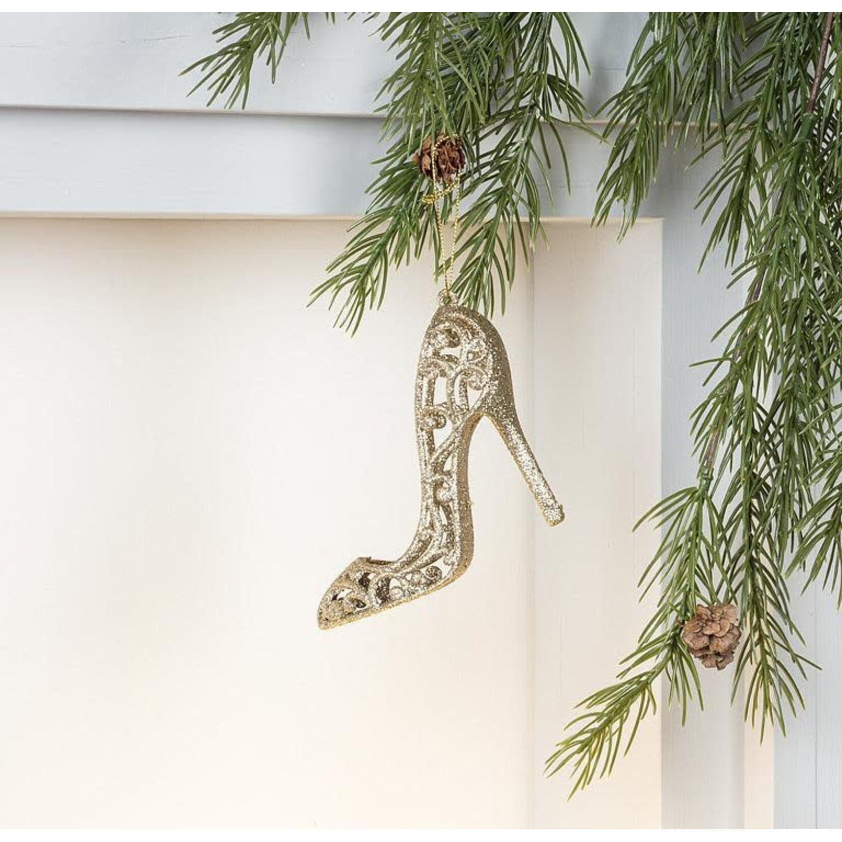 Glitter Stiletto Ornament
