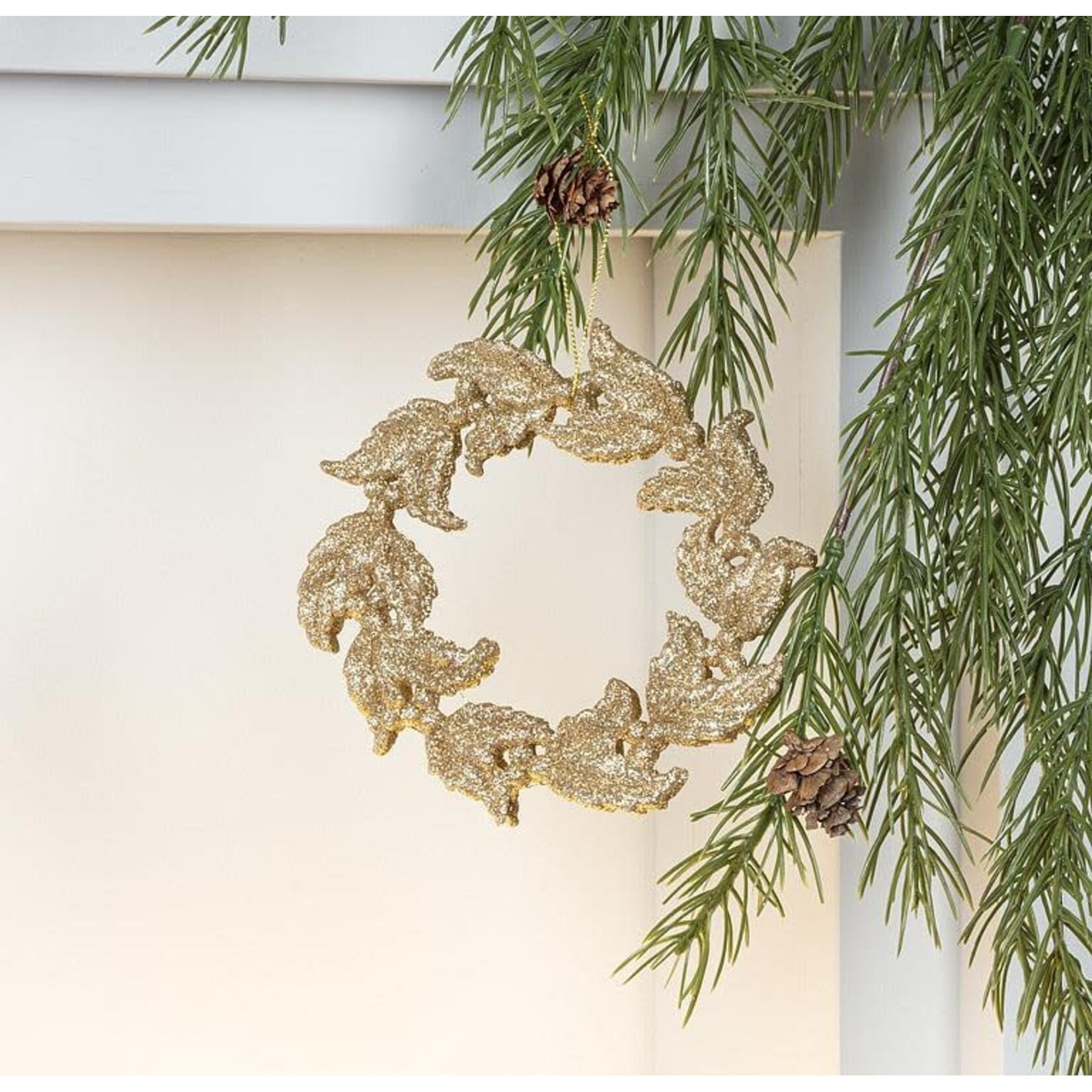 Glitter Wreath Ornament