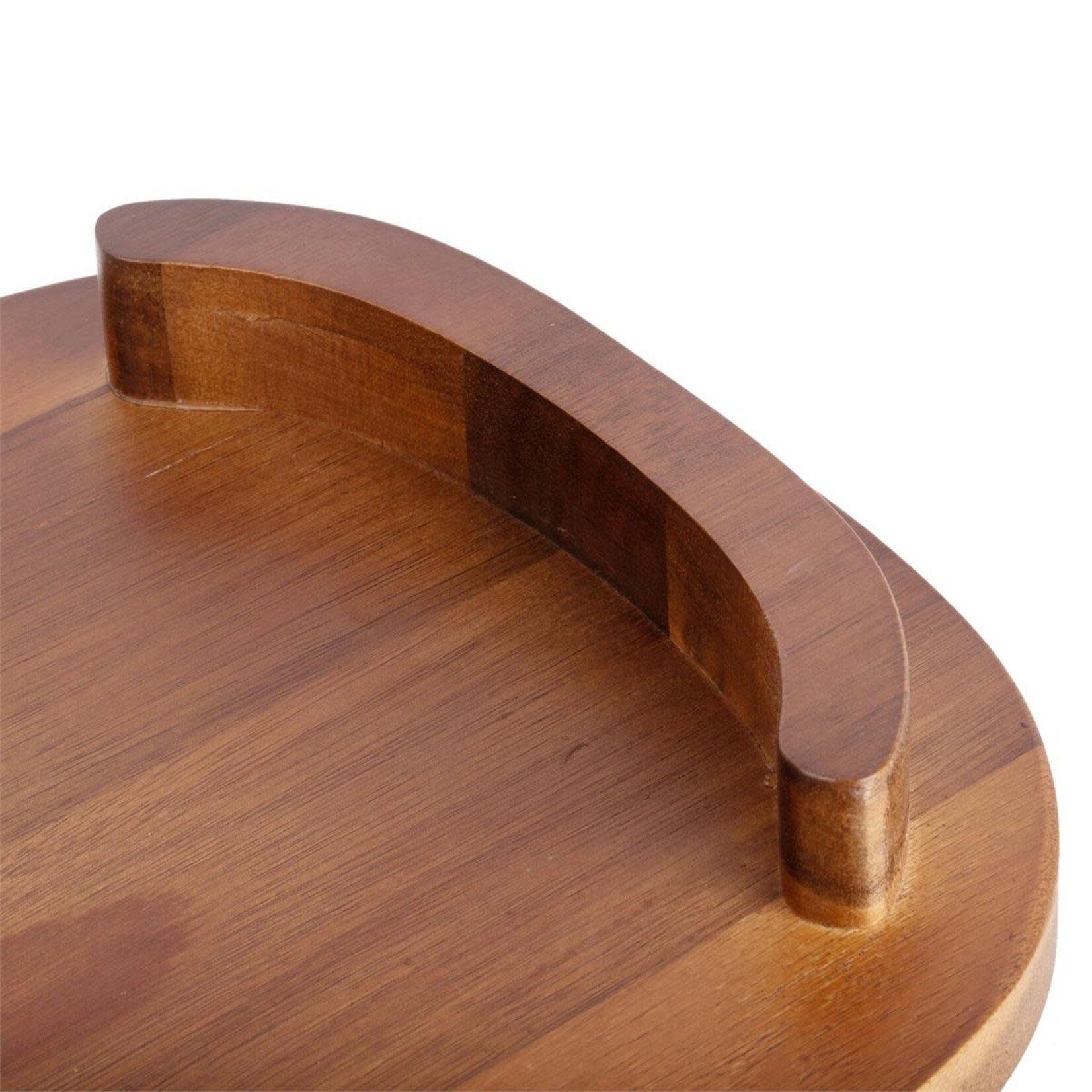 Acacia Wood Serving Plate/Riser, 36x22x4cm