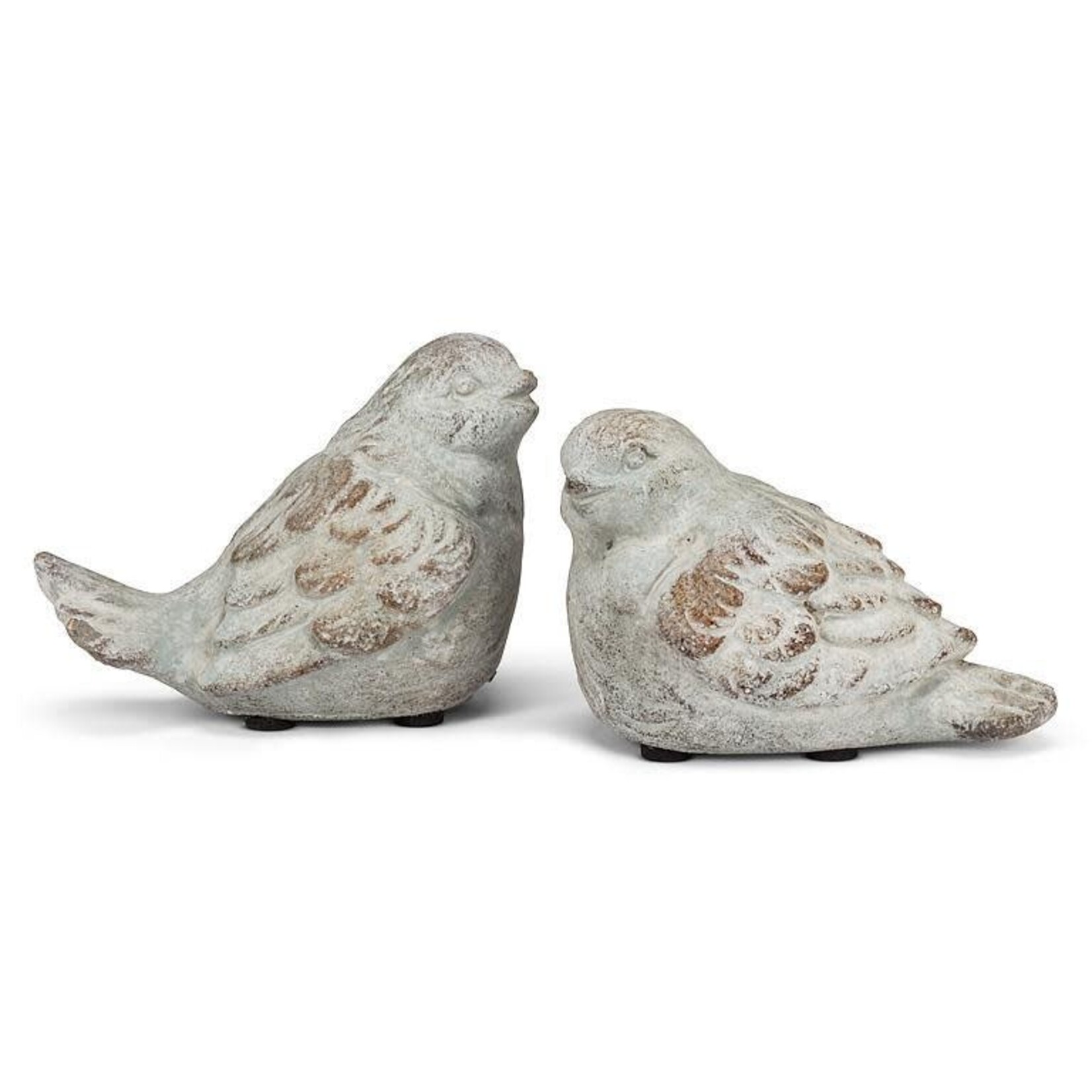 Small Sitting Birds - set of two