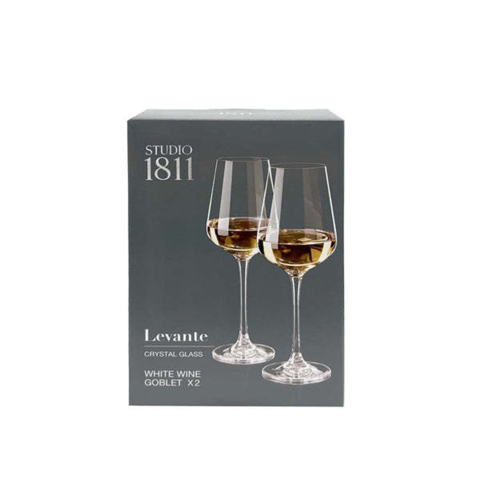 Levante White Wine Goblet 407ml (13.8oz) Set of 2