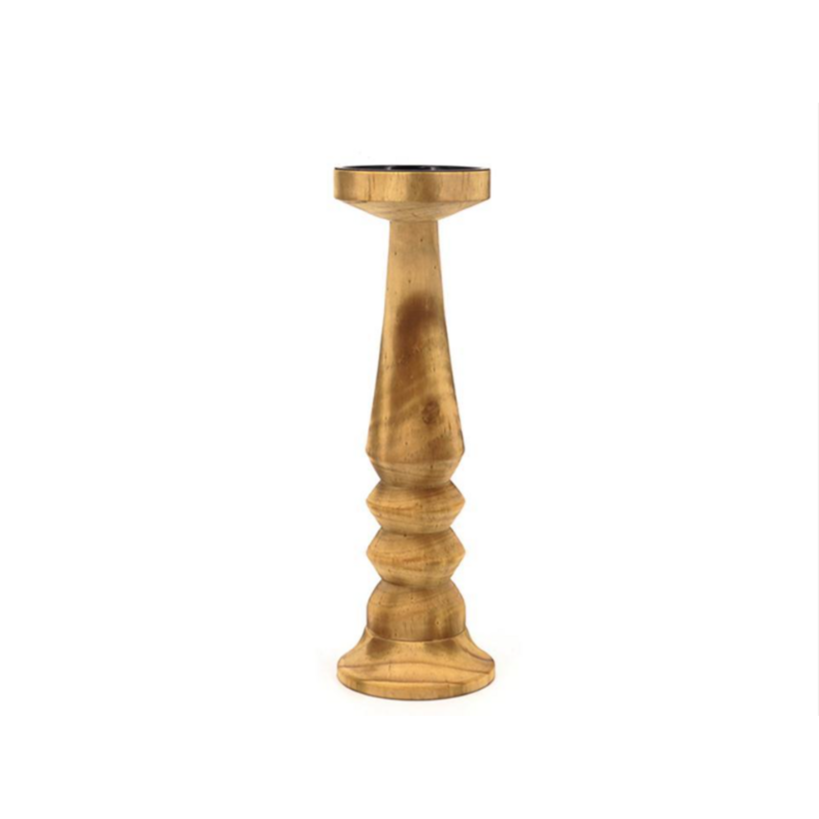 Wooden Pillar Candle Medium