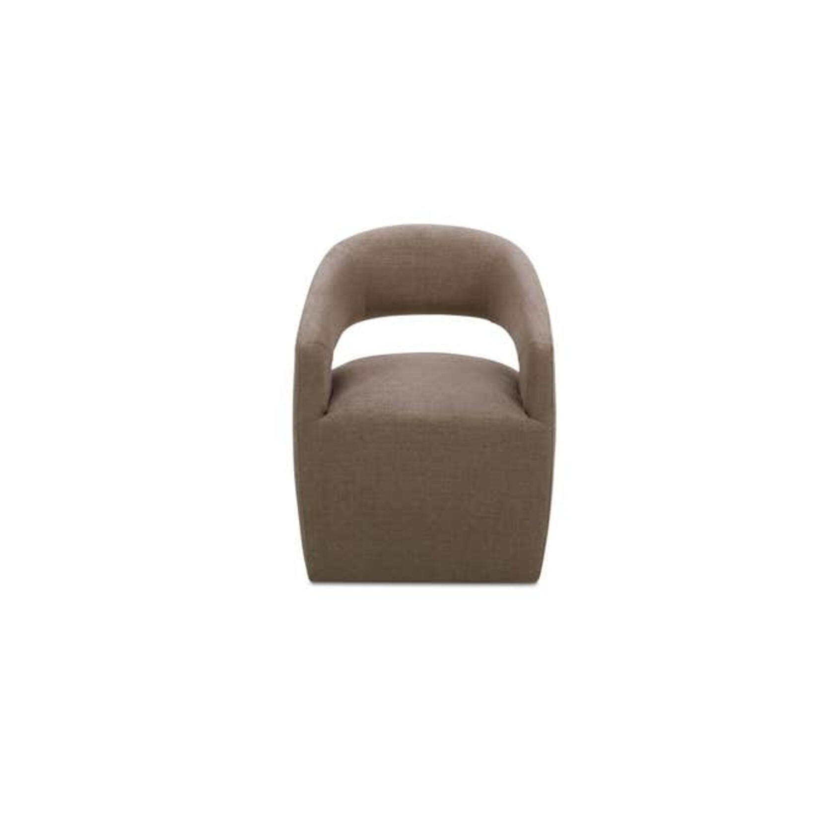 Barrow Rolling Dining Chair Soft Taupe