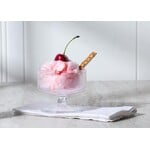 Embossed Circle Pedestal Small Bowl