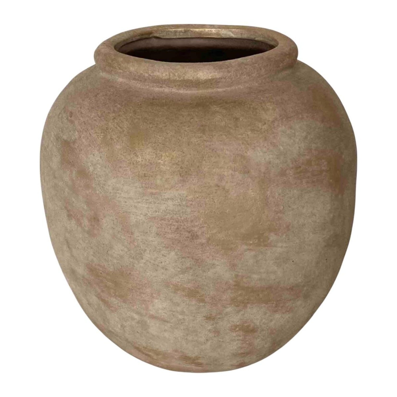 Country Garden Pottery Vase