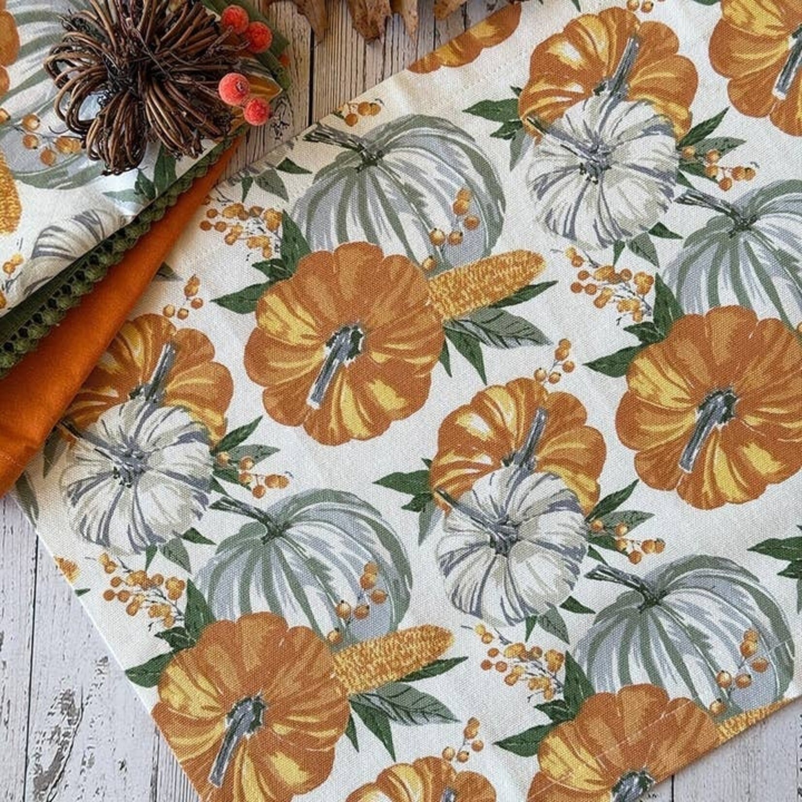 Pumpkin Watercolor Placemat