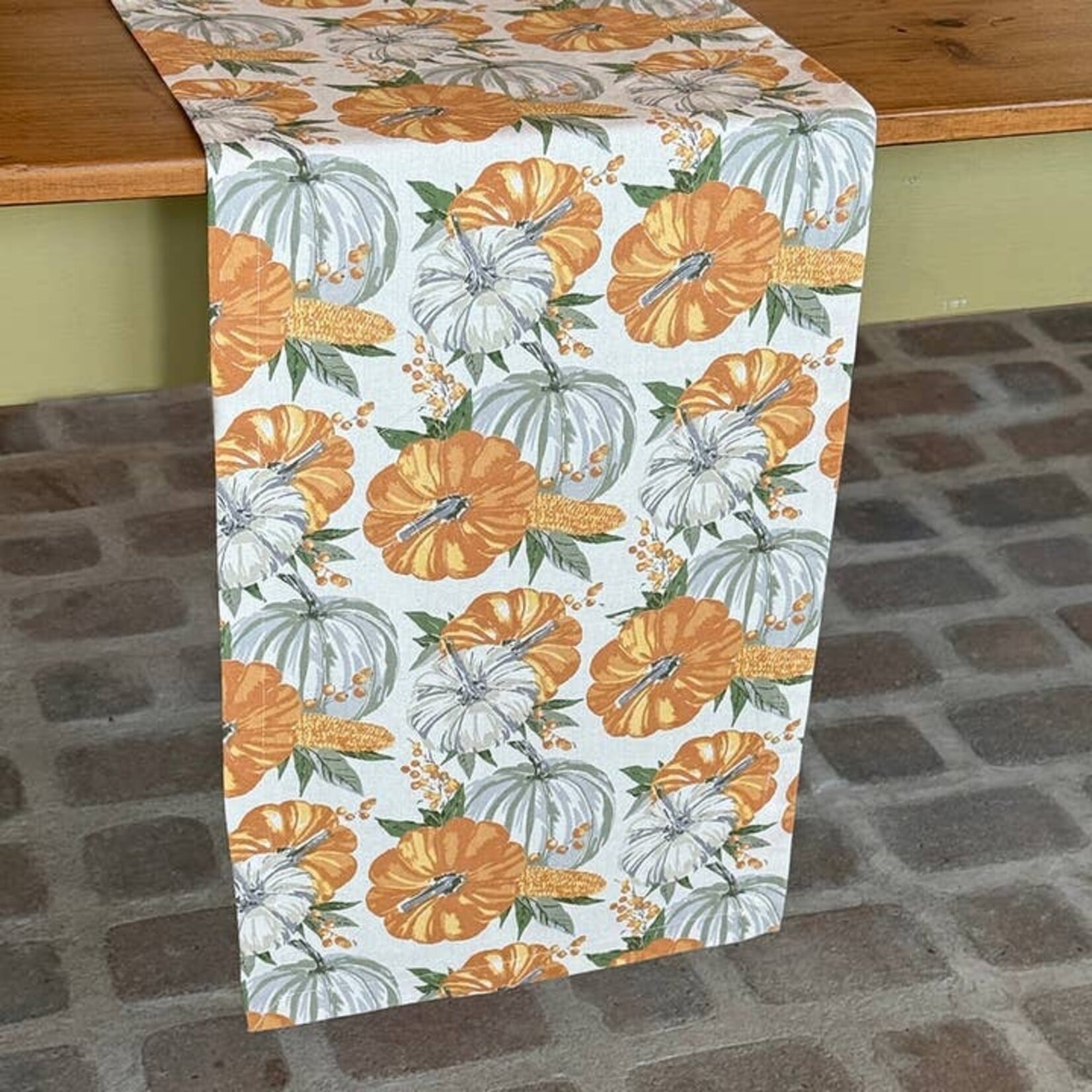 Pumpkin Watercolor Runner