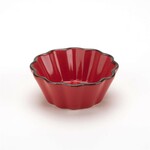 TUSCANA FLUTED MINI PIE DISH 12 CM DIA. X 5.5 CM RED