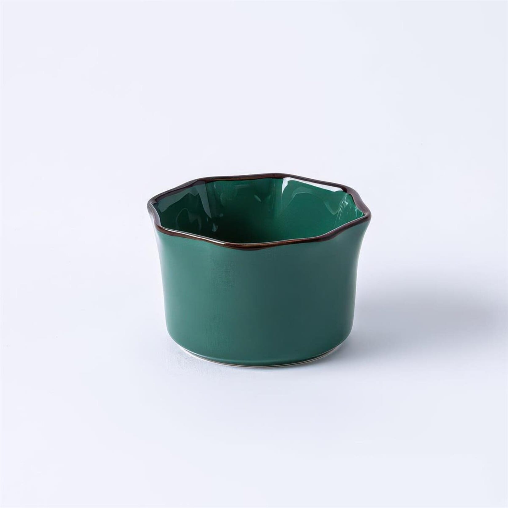 TUSCANA FLUTED RAMEKIN 10 CM DIA. X 6 CM FOREST