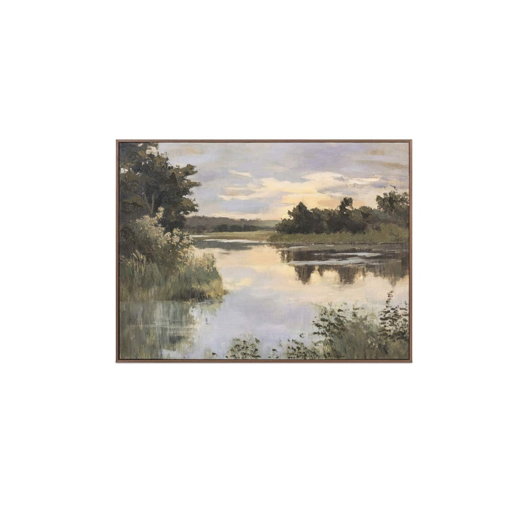 Lakeside Framed Painting