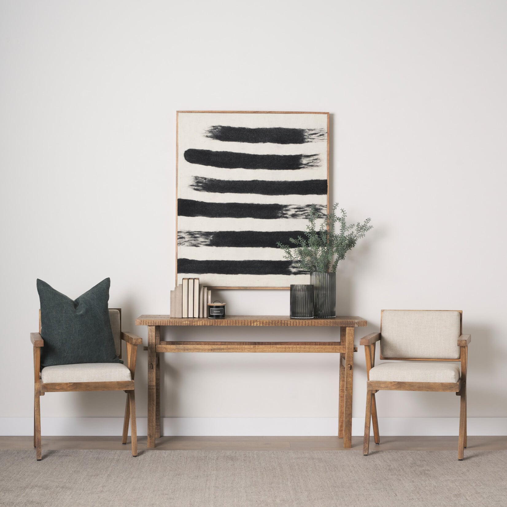 Rosie 54" Brown Wood Console Table