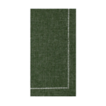 Hemstitch Napkin Forest Green