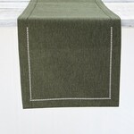Hemstitch Table Runner Forest