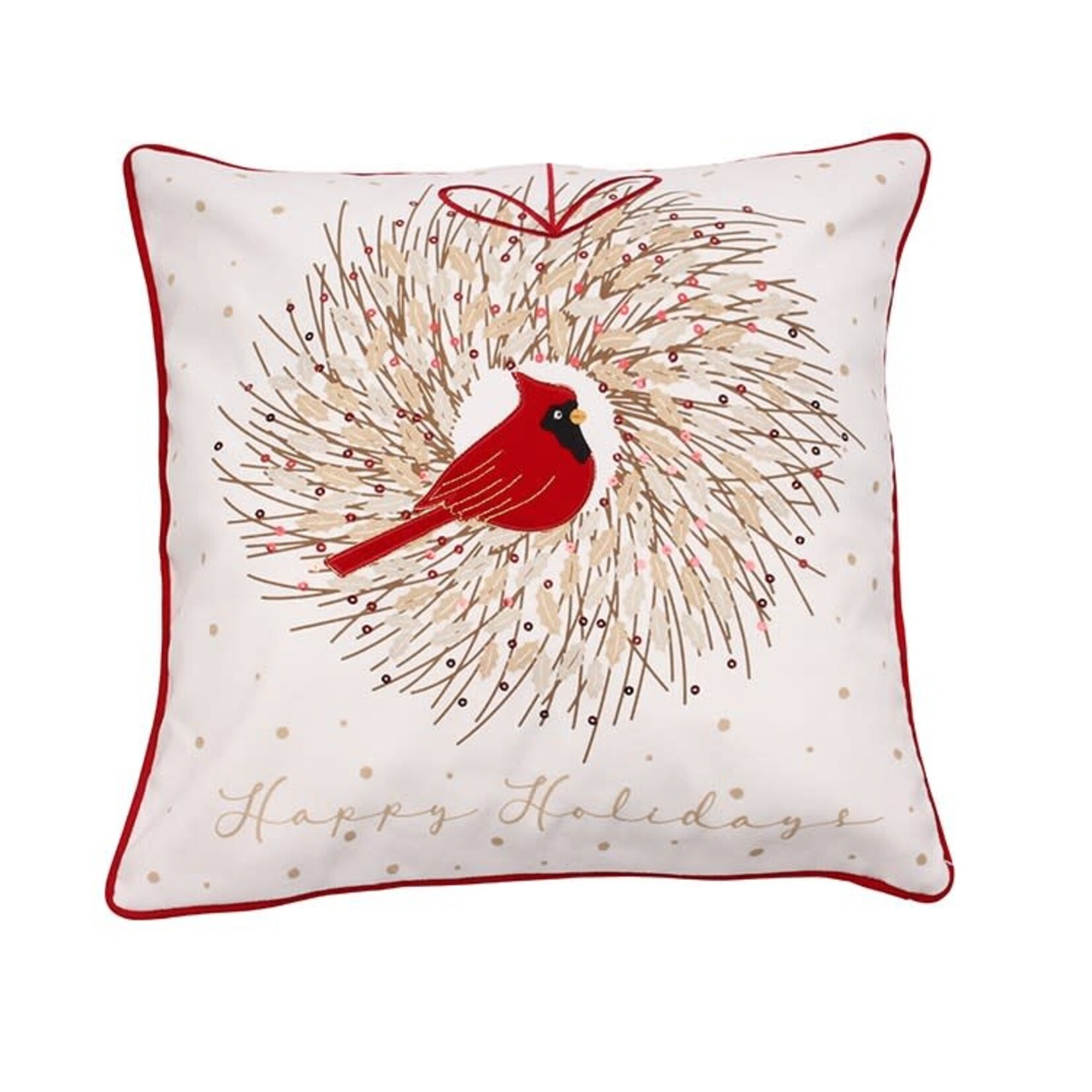 Cardinal Trees Cushion Cover 18x18 Multi