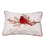 Cardinal Trees Cushion Cover 12x20 Multi