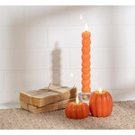 Stack Pumpkin LED Tapers. Set of 2