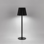 USB Tall Black Table Lamp