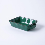 TUSCANA FLUTED BAKEWARE RECT. SML 20.5 X 16 X 6 CM FOREST