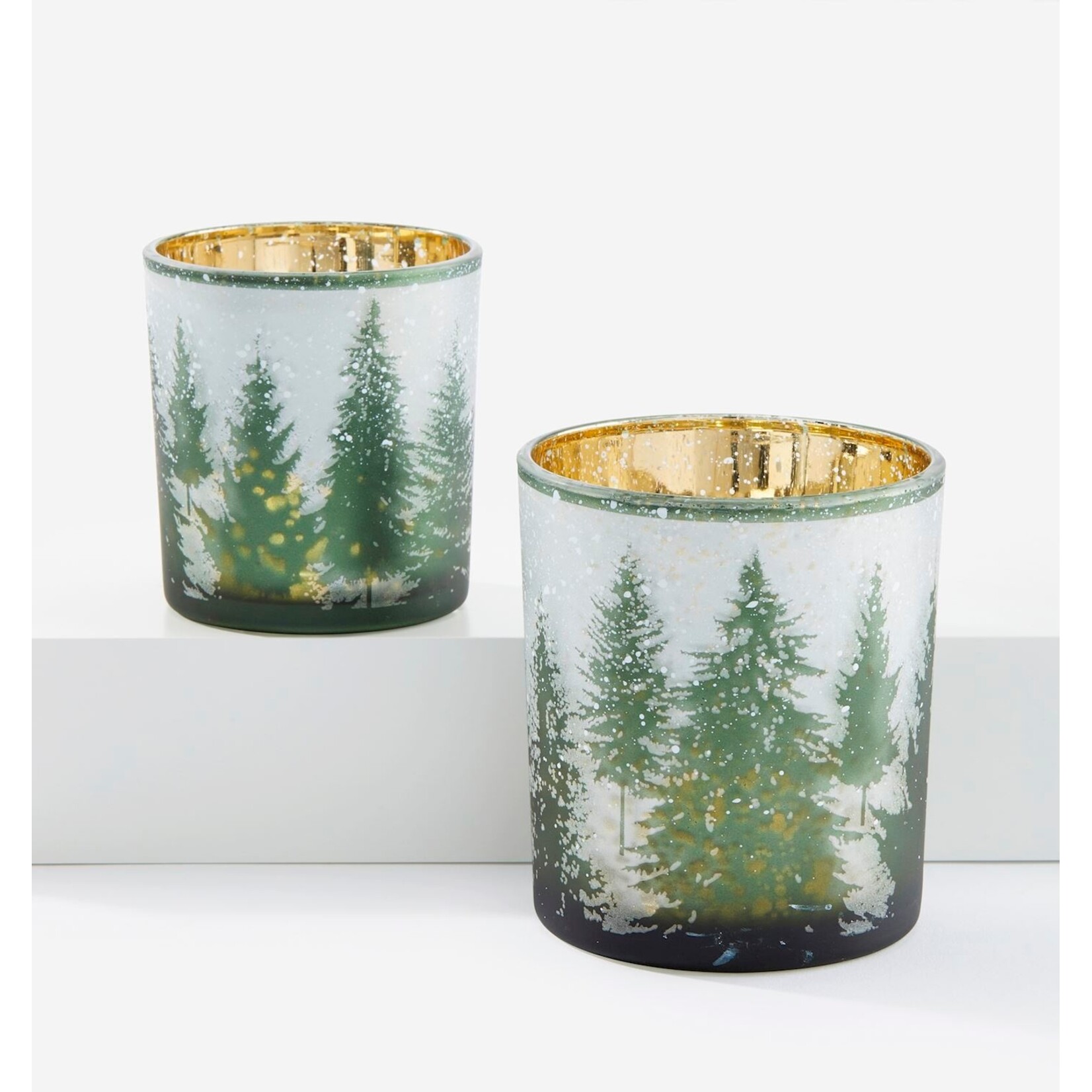 Glass Candle Holder Large