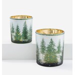 Glass Candle Holder - Small