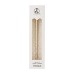 Set/2 Tree Taper Candles, 9.5", White, box