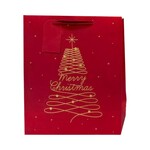 Xmas Gift Bag, Merry & Bright, Large,