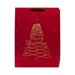Xmas Gift Bag, Merry & Bright, Jumbo