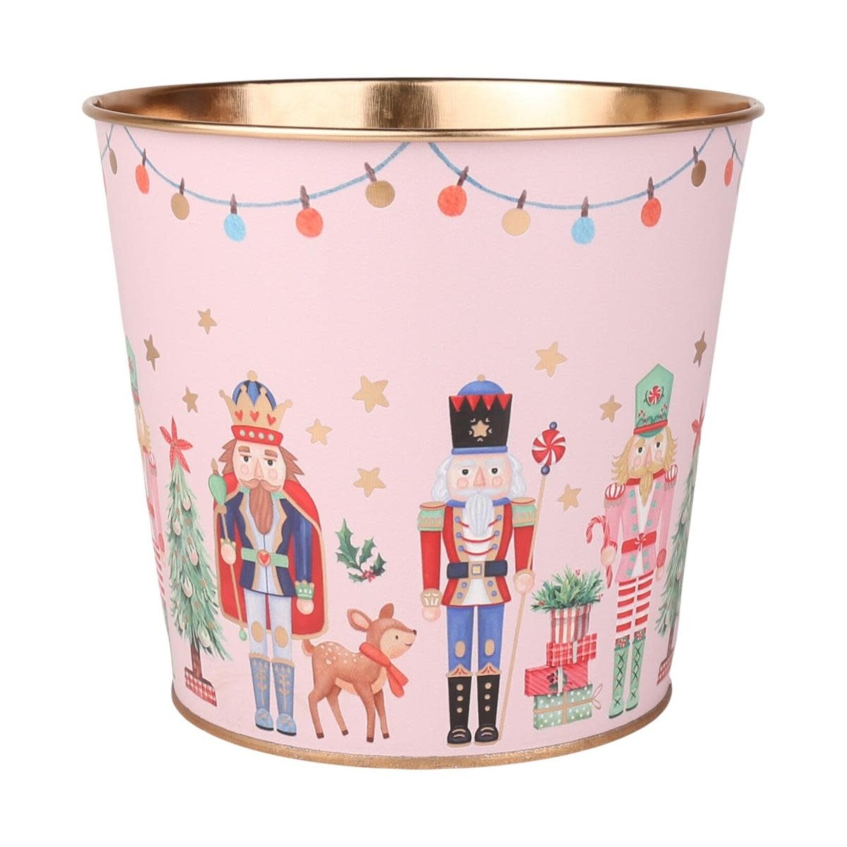 Xmas Tin Buckets - Small